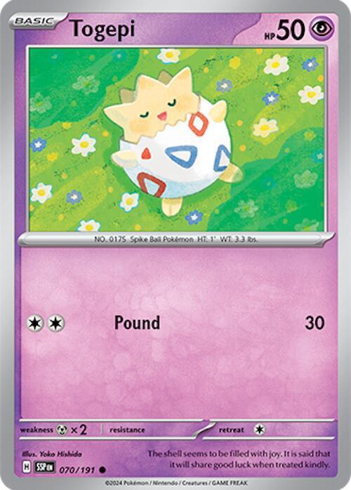 Togepi - 070/191 : Surging Sparks