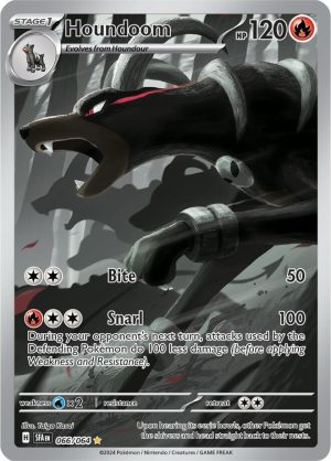 Houndoom - 066/064 : Shrouded Fable