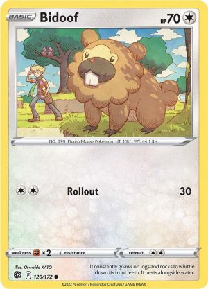 Bidoof - 120/172 : Brilliant Stars