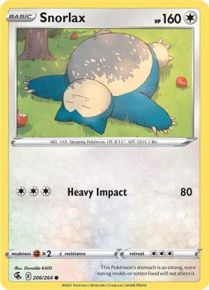 Snorlax - 206/264 : Fusion Strike
