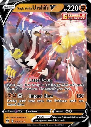 Single Strike Urshifu V - 085/163 : Battle Styles