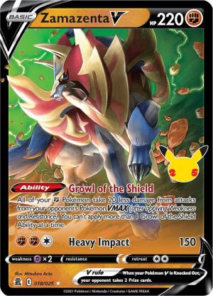 Zamazenta V - 018/025: Celebrations