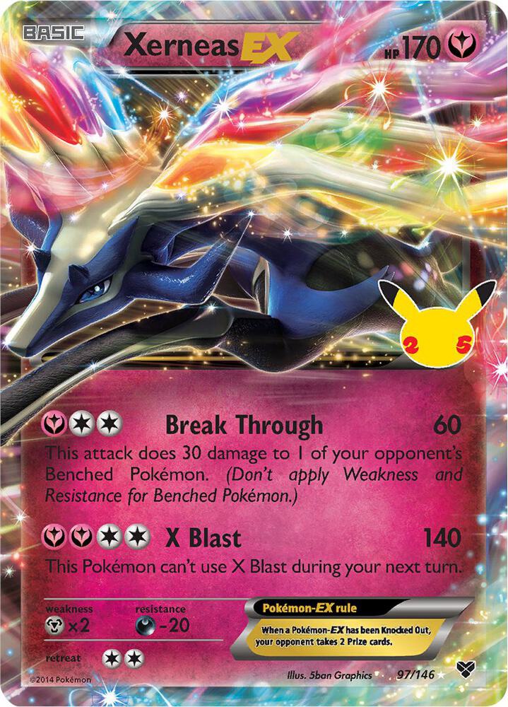 Xerneas EX - 97/146: Celebrations: Classic Collection