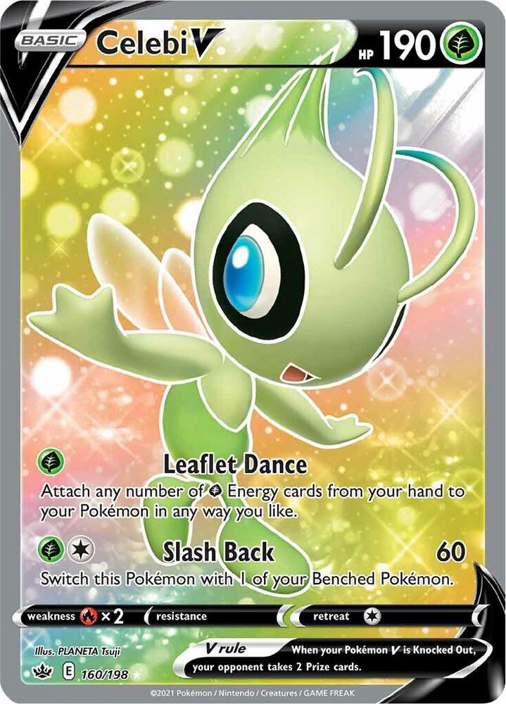 Celebi V (Full Art) - 160/198: Chilling Reign