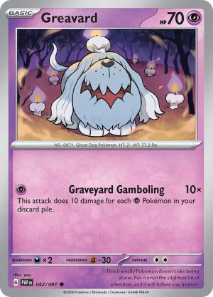 Greavard - 042/091 : Paldean Fates