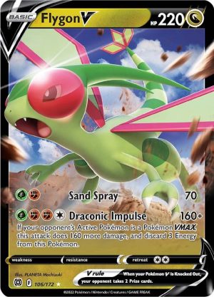 Flygon V - 106/172 : Brilliant Stars