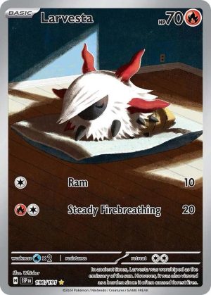 Larvesta - 196/191 : Surging Sparks