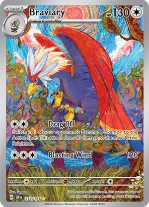 Braviary - 214/191 : Surging Sparks
