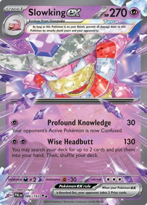 Slowking ex - 086/193 : Paldea Evolved