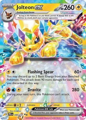 Jolteon ex - 030/131: Prismatic Evolutions