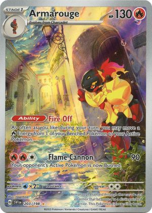 Armarouge - 203/198 : Scarlet & Violet Base