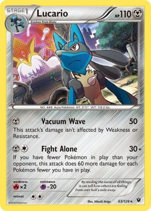 Lucario (63) - 63/124 : Fates Collide