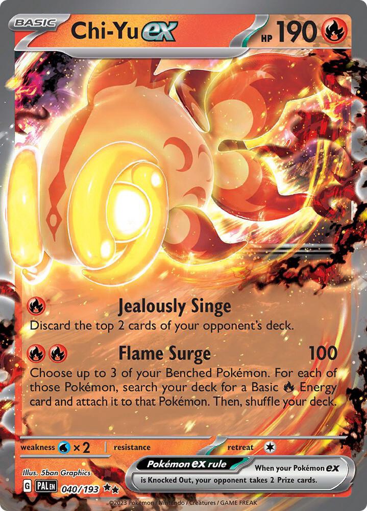 Chi-Yu ex - 040/193 : Paldea Evolved