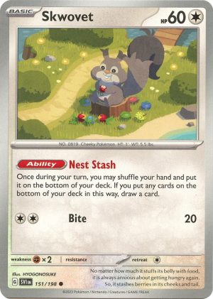 Skwovet - 151/198 : Scarlet & Violet Base Set