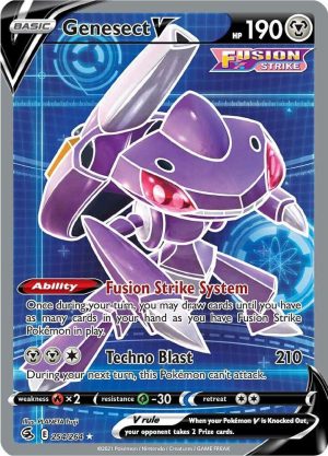 Genesect V (Full Art) - 254/264 : Fusion Strike