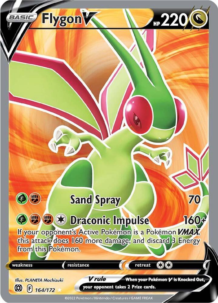Flygon V (Full Art) - 164/172 : Brilliant Stars