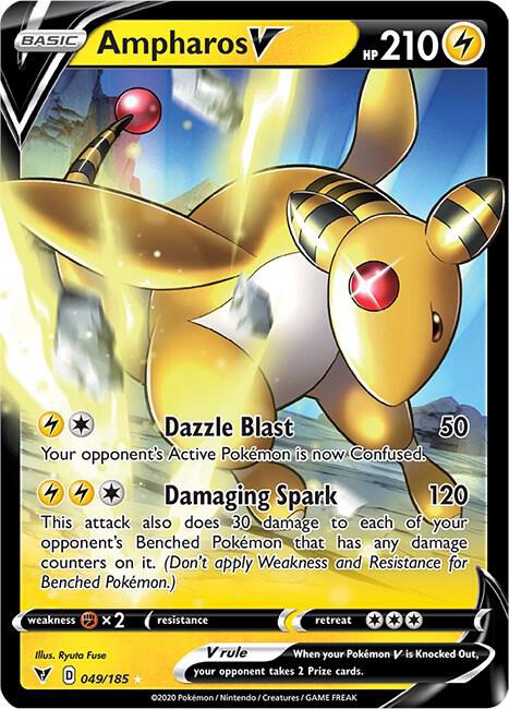 Ampharos V - 049/185 : Vivid Voltage