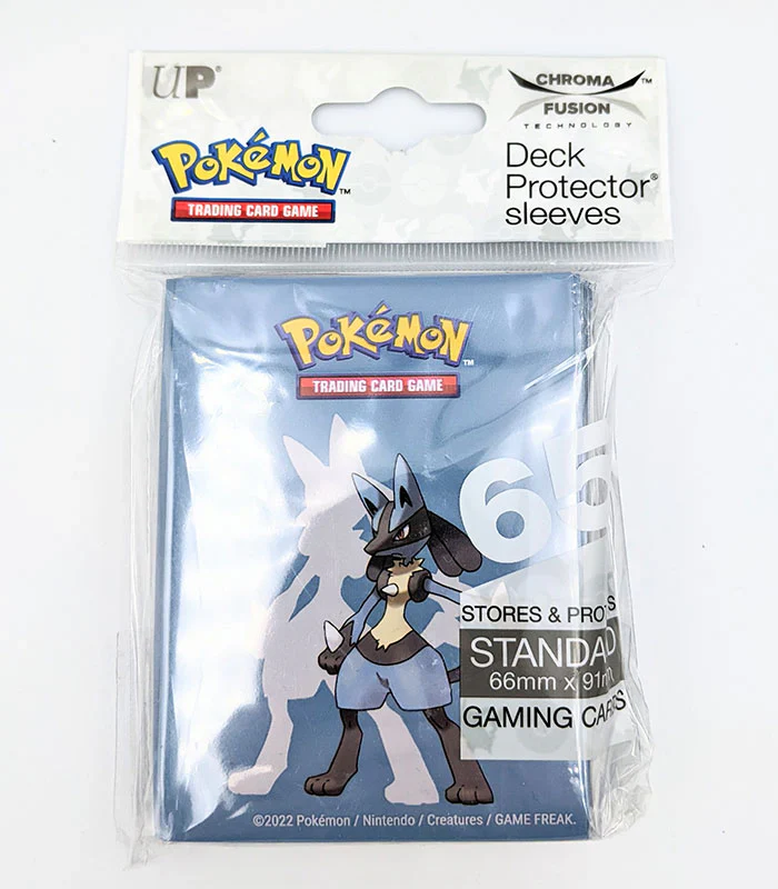 Pokemon Sleeves - Lucario (65 unidades): Ultra Pro