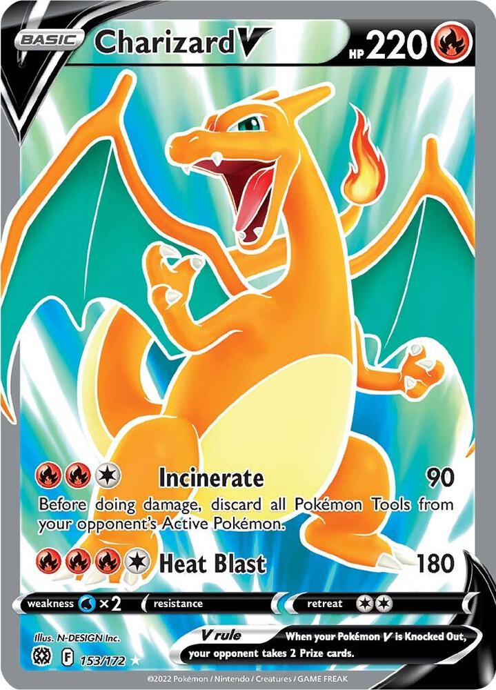Charizard V (Full Art) - 153/172: Brilliant Stars