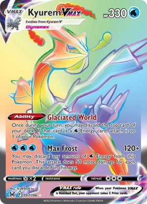 Kyurem VMAX (Secret) - 197/196: Lost Origin