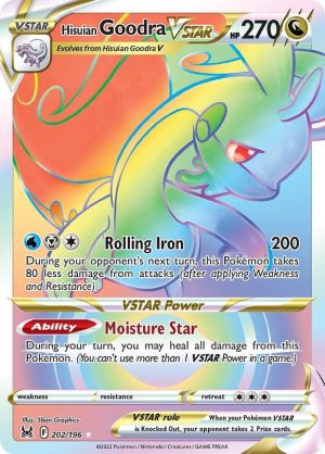 Hisuian Goodra VSTAR (Secret) - 202/196: Lost Origin