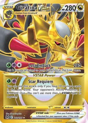 Giratina VSTAR (212) (Secret) - 212/196: Lost Origin