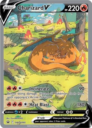 Charizard V - SWSH260: Sword & Shield Promo Cards