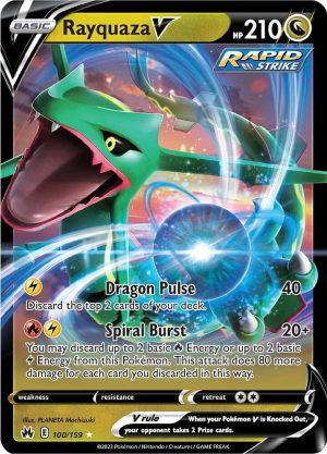 Rayquaza V - 100/159: Crown Zenith