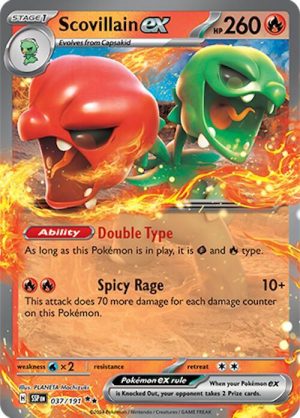 Scovillain ex - 037/191: Surging Sparks