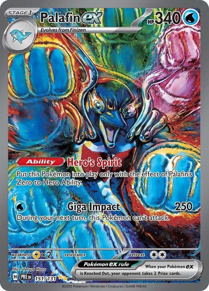 Palafin ex - 151/131: Prismatic Evolutions