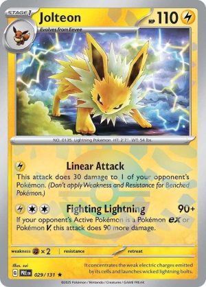 Jolteon (Poke Ball Pattern) - 029/131: Prismatic Evolutions