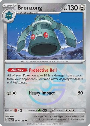 Bronzong (Poke Ball Pattern) - 067/131: Prismatic Evolutions
