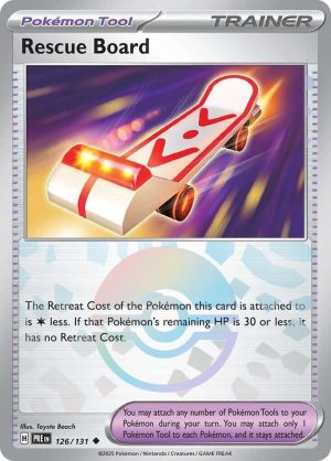 Rescue Board (Poke Ball Pattern) - 126/131: Prismatic Evolutions