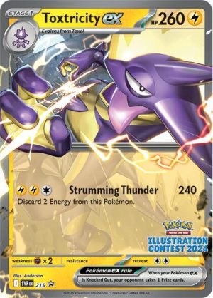 Toxtricity ex - 215: Scarlet & Violet Promo Cards