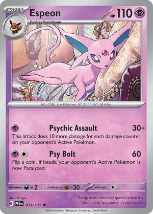 Espeon 033/131 : Prismatic Evolutions