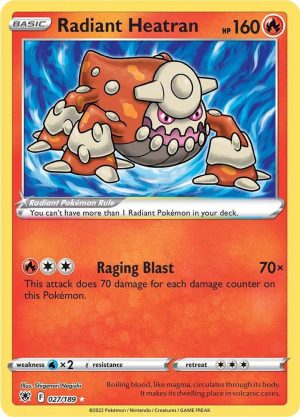 Radiant Heatran - 027/189 : Astral Radiance