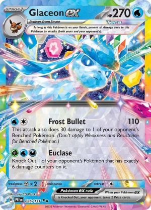 Glaceon ex - 026/131 : Prismatic Evolutions