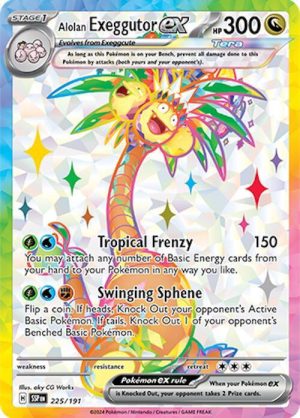 Alolan Exeggutor ex - 225/191 : Surging Sparks