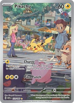 Pikachu - 173/165 : Scarlet & Violet 151