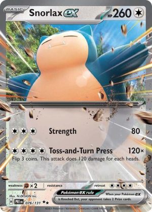 Snorlax ex - 076/131 : Prismatic Evolutions