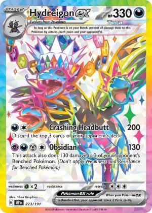 Hydreigon ex - 223/191: Surging Sparks