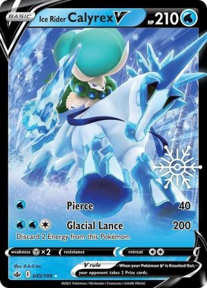 Ice Rider Calyrex V - 045/198 (Holiday Calendar) - Miscellaneous Cards & Products