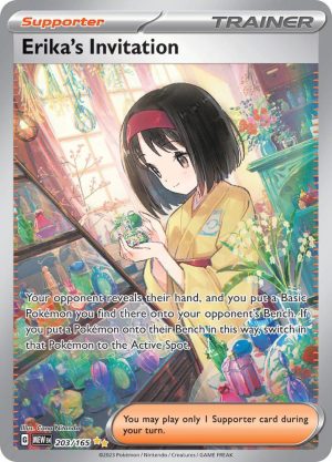 Erika's Invitation - 203/165: Scarlet & Violet 151