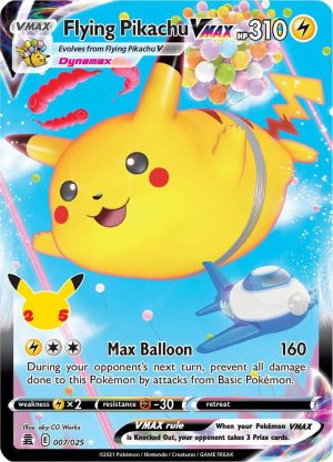 Flying Pikachu VMAX -007/025: Celebrations