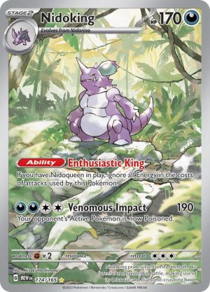 Nidoking - 174/165 : Scarlet & Violet 151