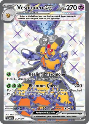 Vespiquen ex - 212/197 : Obsidian Flames