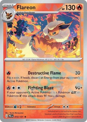 Flareon (Poke Ball Pattern) - 013/131 : Prismatic Evolutions