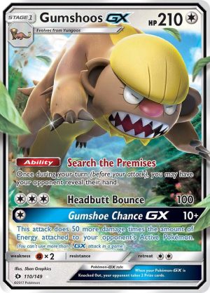 Gumshoos - 110/149: SM Base Set