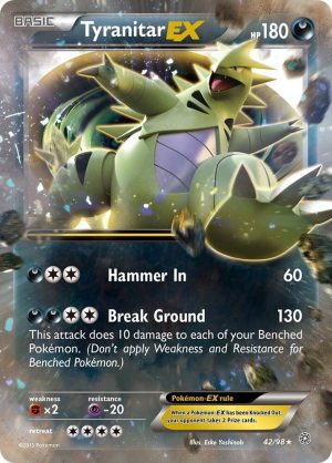 Tyranitar EX - 42/98 : Ancient Origins