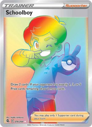Schoolboy (Secret) - 276/264 : Fusion Strike